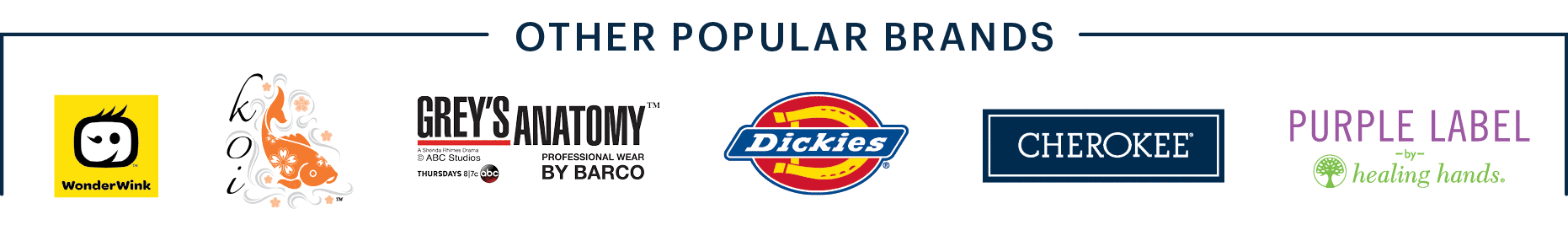 Other popular brands